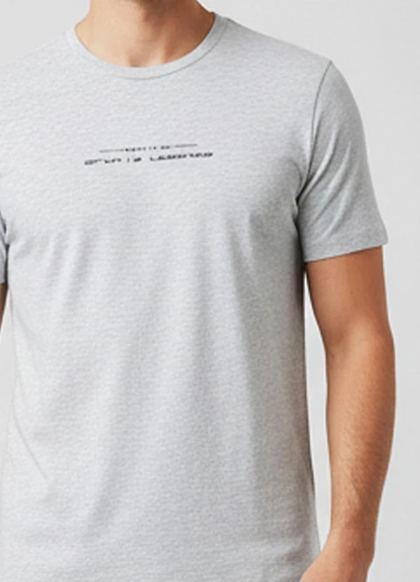 Select - Camiseta Masculina Cinza 5