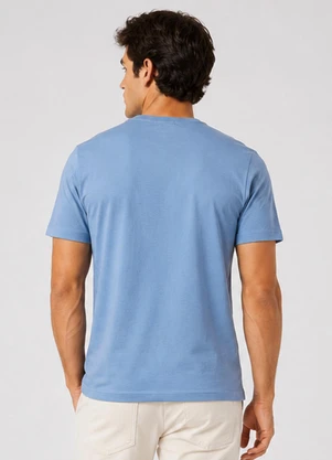 Select - Camiseta Masculina com Estampa Azul - SELECT