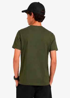 Minty - Camiseta Masculina com Estampa em Relevo Verde - MINTY