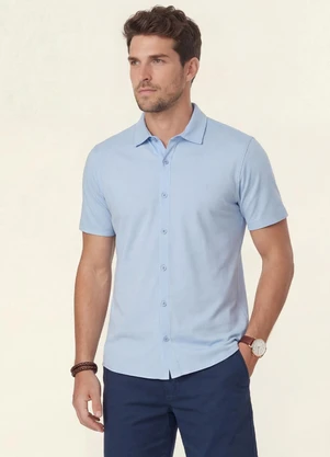 Diametro - Camiseta Masculina Cotton Leve Azul - DIAMETRO