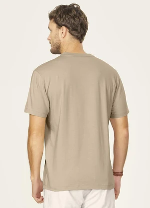 Diametro - Camiseta Masculina Cotton Leve com Uv Marrom - DIAMETRO