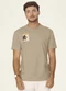 Diametro - Camiseta Masculina Cotton Leve com Uv Marrom - variação: Marrom