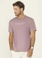 Diametro - Camiseta Masculina Cotton Leve Bege - variação: Rosa