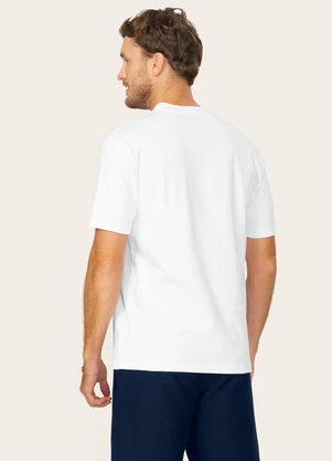 Diametro - Camiseta Masculina Cotton Leve Uv Branco - DIAMETRO