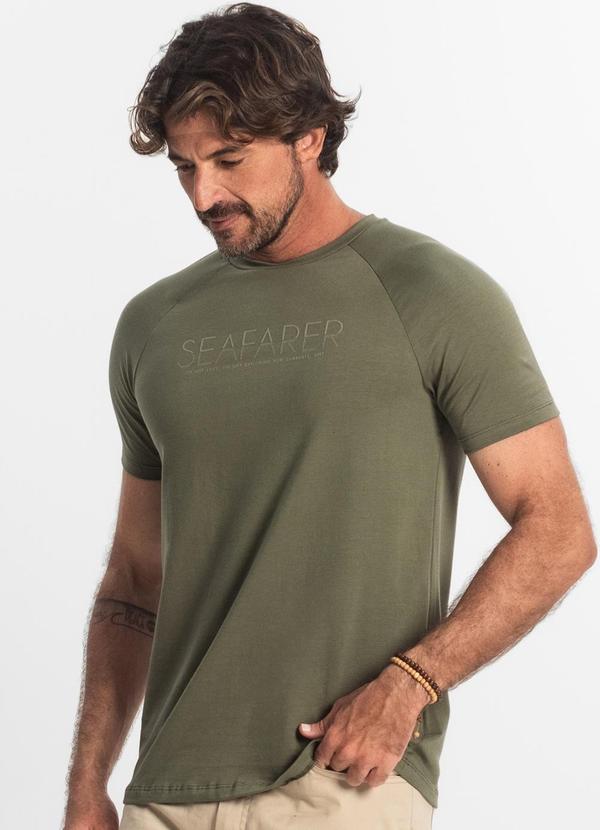 Diametro - Camiseta Masculina Cotton Leve Verde