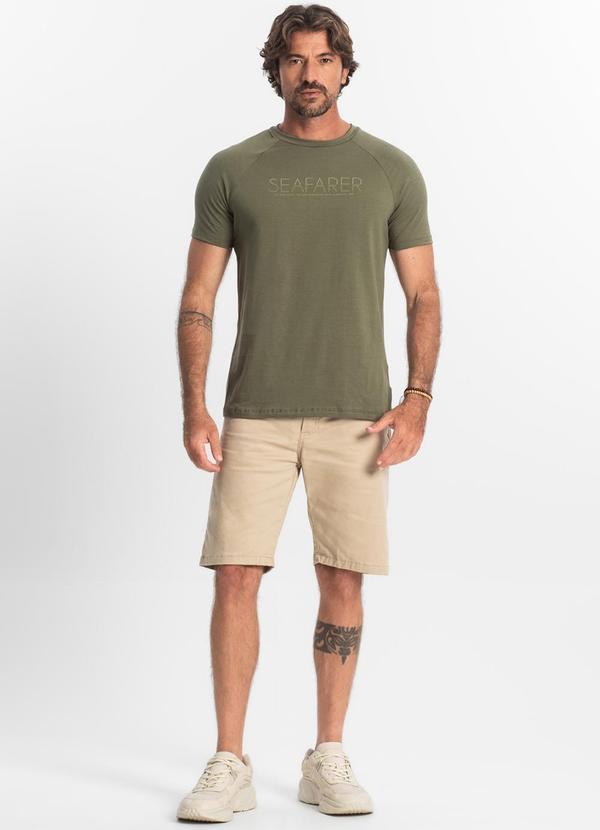 Diametro - Camiseta Masculina Cotton Leve Verde 3