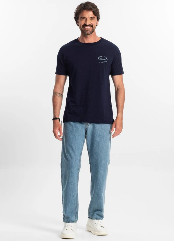 Diametro - Camiseta Masculina Azul 3