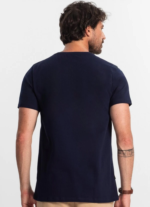Diametro - Camiseta Masculina Azul 2