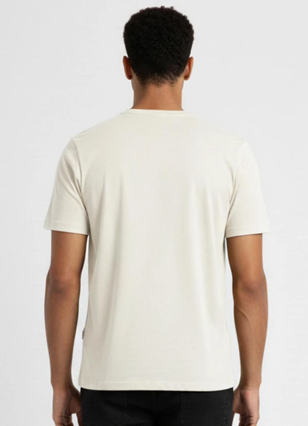 Just Basic - Camiseta Masculina em Algodão Just Basic Branco 2