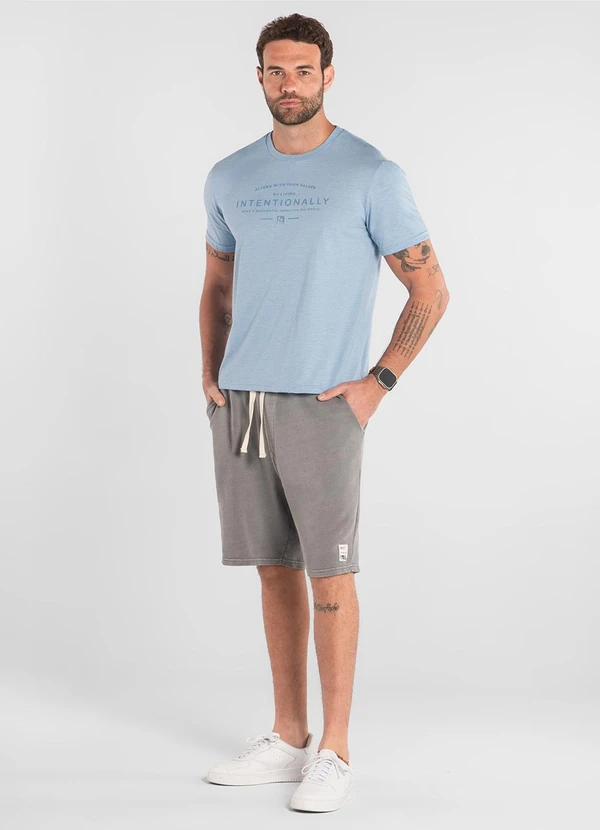 The Philippines - Camiseta Masculina em Algodão Azul 4