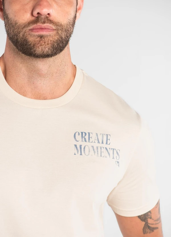 The Philippines - Camiseta Masculina em Algodão The Philippines Bege 4