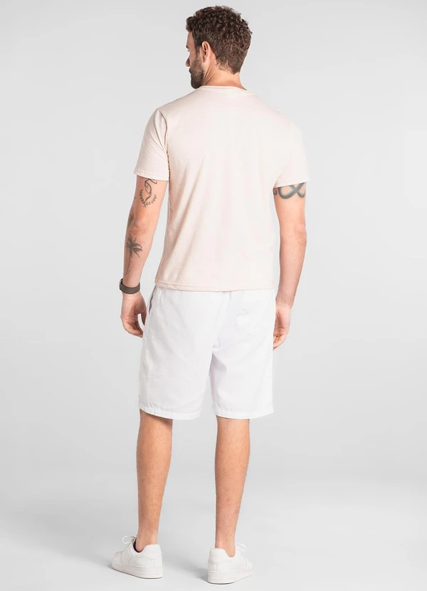 The Philippines - Camiseta Masculina em Algodão The Philippines Rosa 2