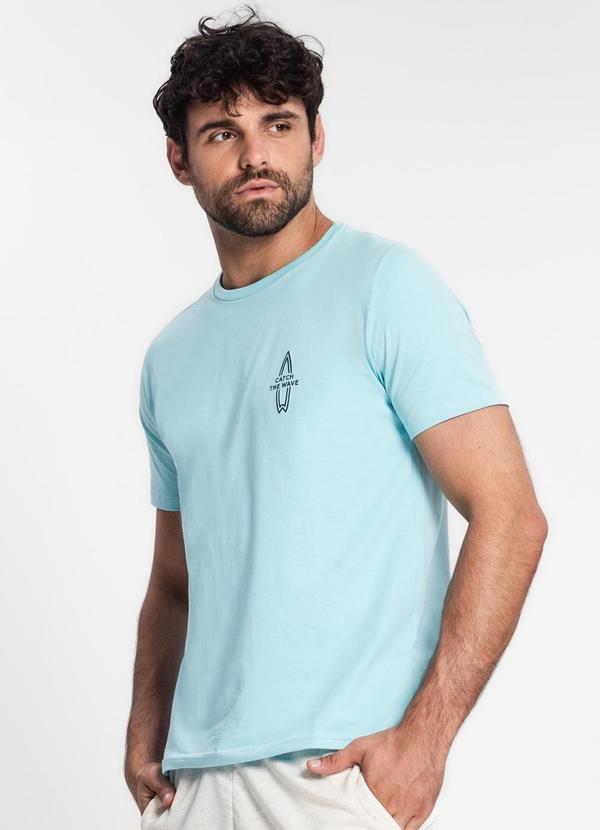 Diametro - Camiseta Masculina em Cotton Azul