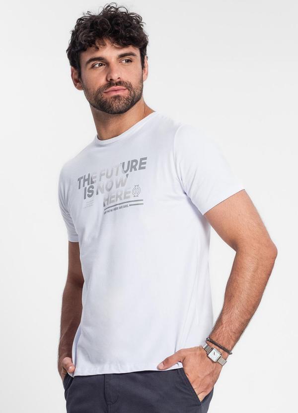 Diametro - Camiseta Masculina em Cotton Branco