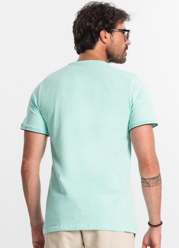 Diametro - Camiseta Masculina em Cotton Azul 2