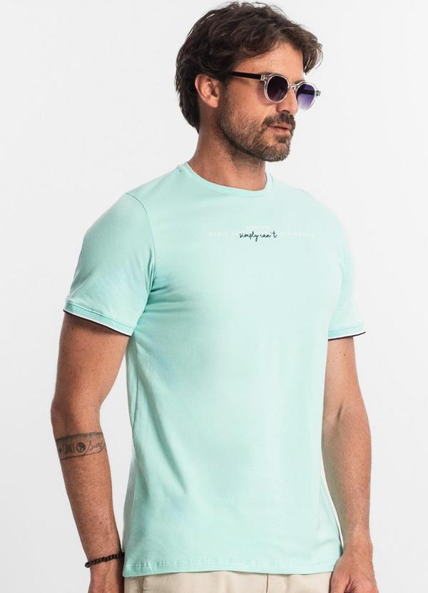 Diametro - Camiseta Masculina em Cotton Azul 4