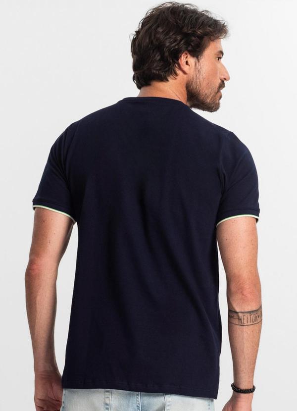 Diametro - Camiseta Masculina em Cotton Azul 2