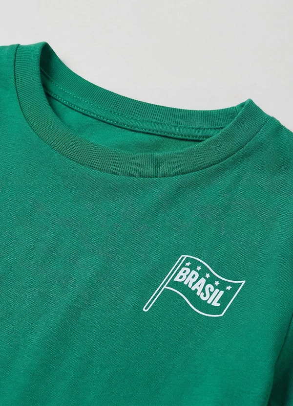 Select - Camiseta Masculina em Cotton Leve Brasil Verde 5