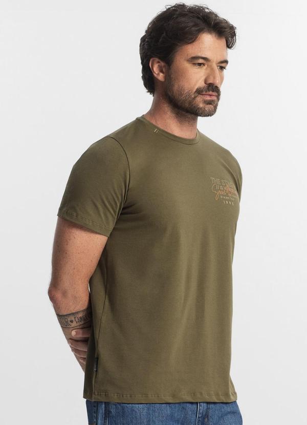 Diametro - Camiseta Masculina em Cotton Verde 4
