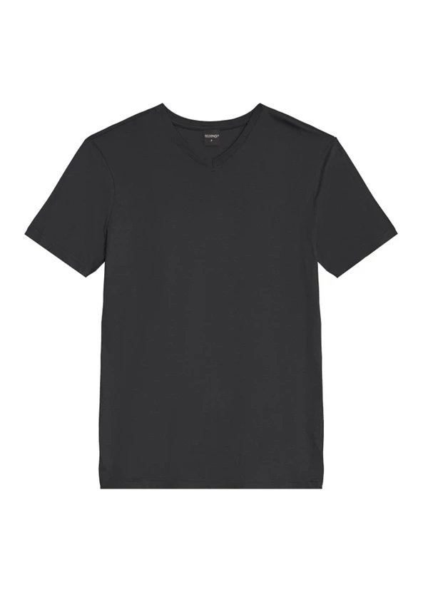 Essendi - Camiseta Masculina em Malha Cinza