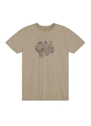 Essendi - Camiseta Masculina em Malha Marrom - ESSENDI