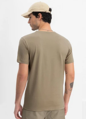 Essendi - Camiseta Masculina em Malha Marrom - ESSENDI