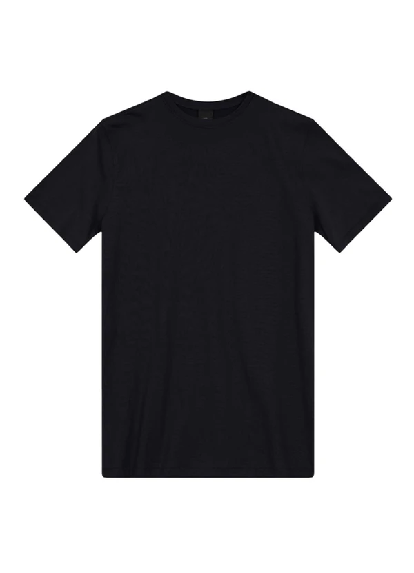 Essendi - Camiseta Masculina em Malha Preto