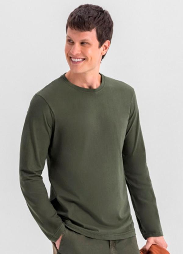 Essendi - Camiseta Masculina em Malha Verde