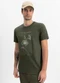 Essendi - Camiseta Masculina em Malha Preto - variação: Verde