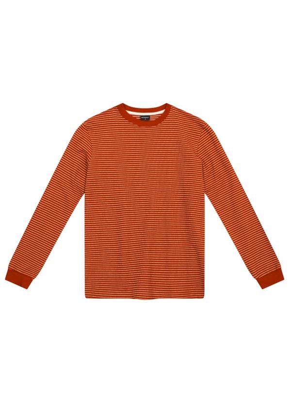 Essendi - Camiseta Masculina em Malhão   Marrom 4