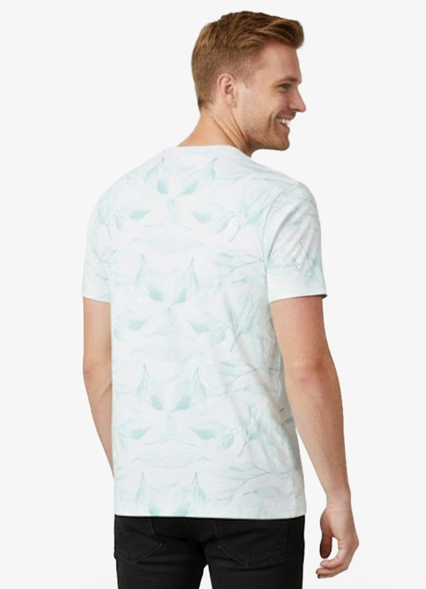 Select - Camiseta Masculina em Meia Malha Azul 2