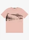 Diametro - Camiseta Masculina em Meia Malha Rosa - variação: Rosa