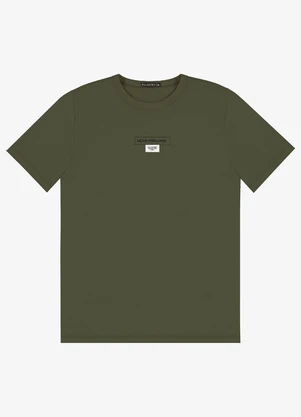 Diametro - Camiseta Masculina em Meia Malha Verde - DIAMETRO