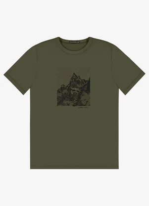 Diametro - Camiseta Masculina em Meia Malha Verde - DIAMETRO