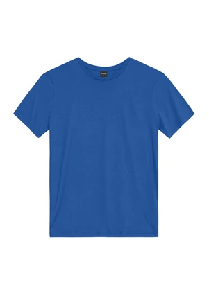 Essendi - Camiseta Masculina Essencial em Malha Azul - ESSENDI