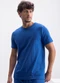 Essendi - Camiseta Masculina Essencial em Malha Azul - variação: Azul