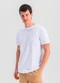 Essendi - Camiseta Masculina Essencial em Malha Preto - variação: Branco