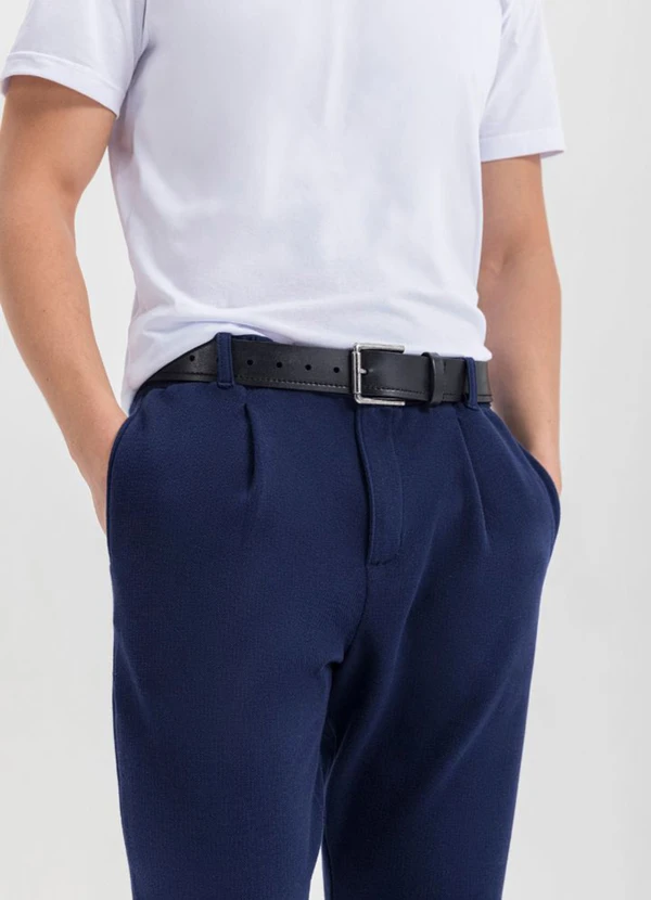 Essendi - Camiseta Masculina Essencial em Malha Branco 4