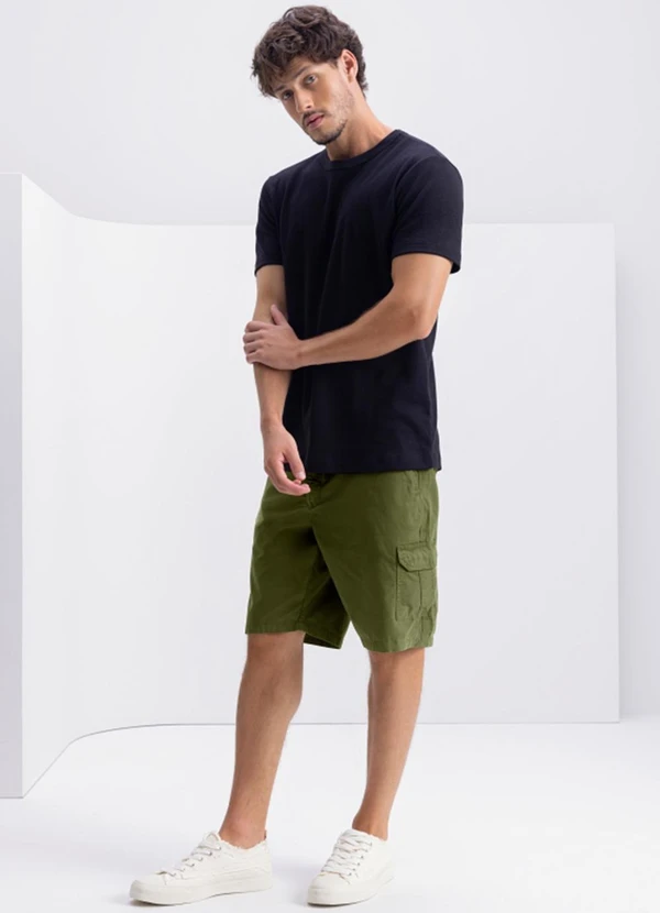 Essendi - Camiseta Masculina Essencial em Malha Preto 3