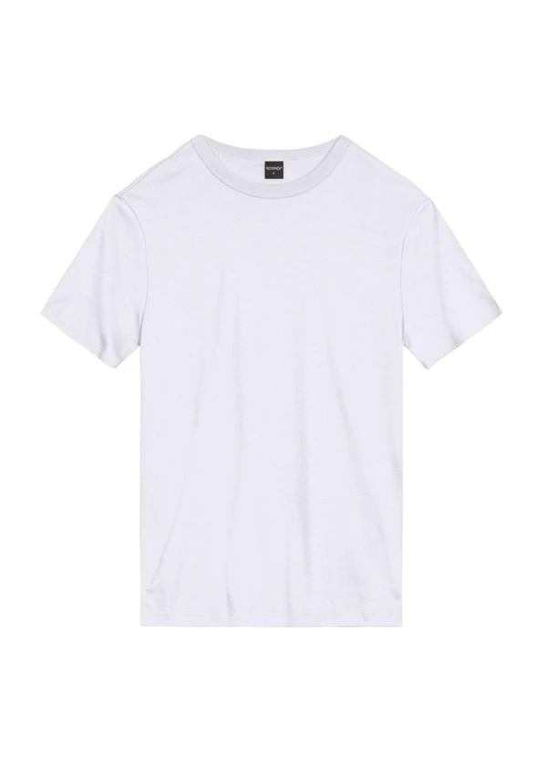 Essendi - Camiseta Masculina Essencial em Suedine Branco 3