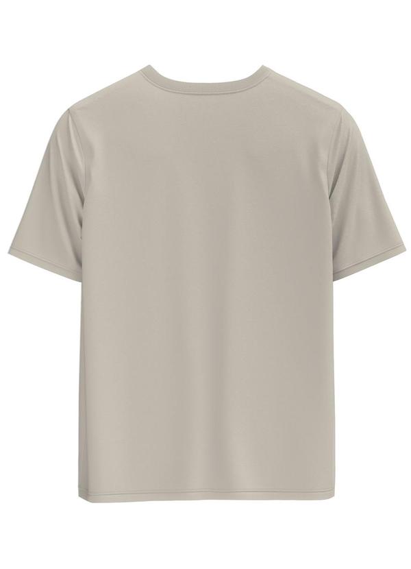 Select - Camiseta Masculina Estampada Bege 2