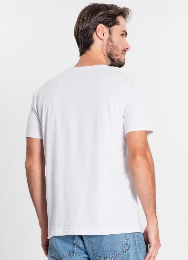 Select - Camiseta Masculina Estampada Branco 2