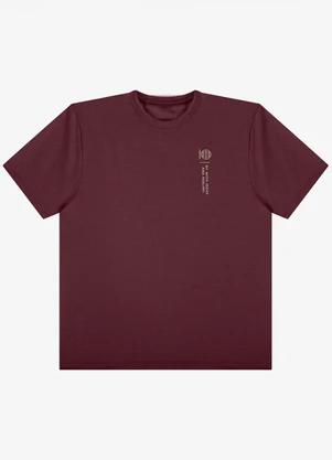 Rovitex - Camiseta Masculina Estampada Vermelho - ROVITEX