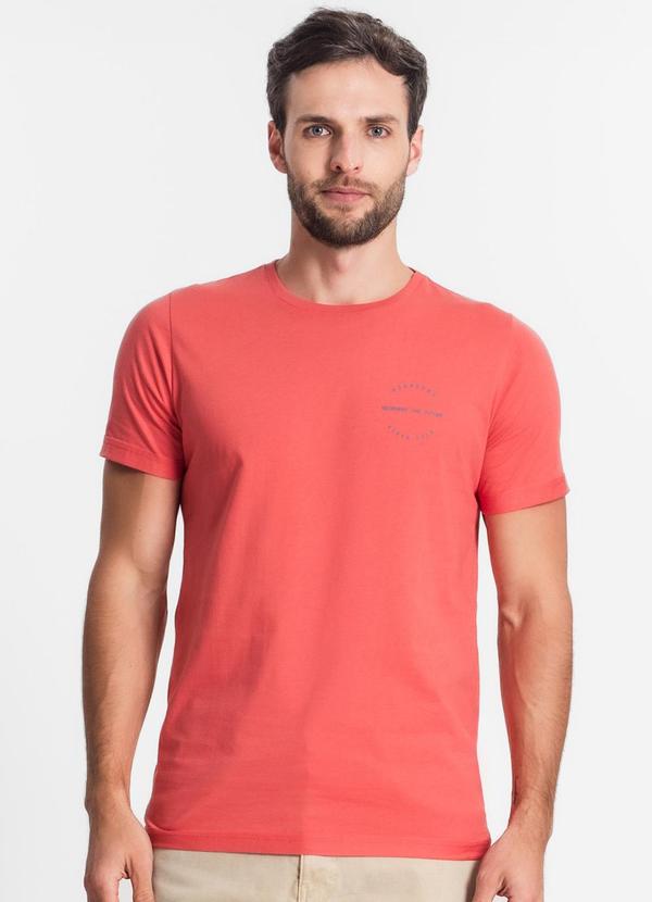 Diametro - Camiseta Masculina Laranja