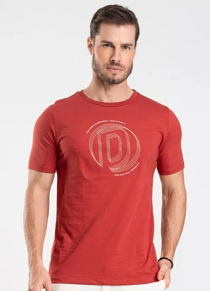 Diametro - Camiseta Masculina Laranja - DIAMETRO