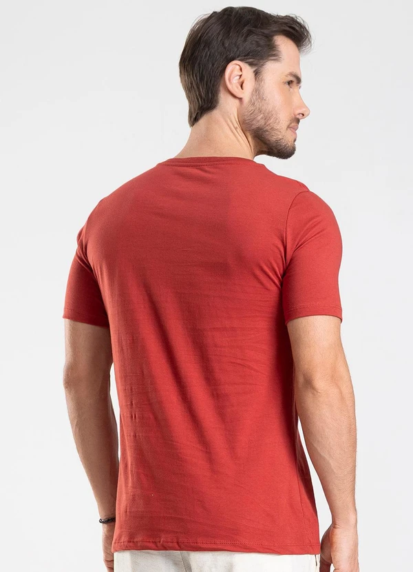 Diametro - Camiseta Masculina Laranja 2