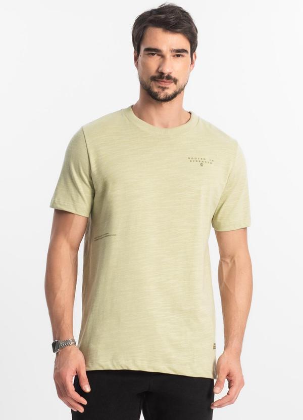 Diametro - Camiseta Masculina Malhão Flamê Verde 1