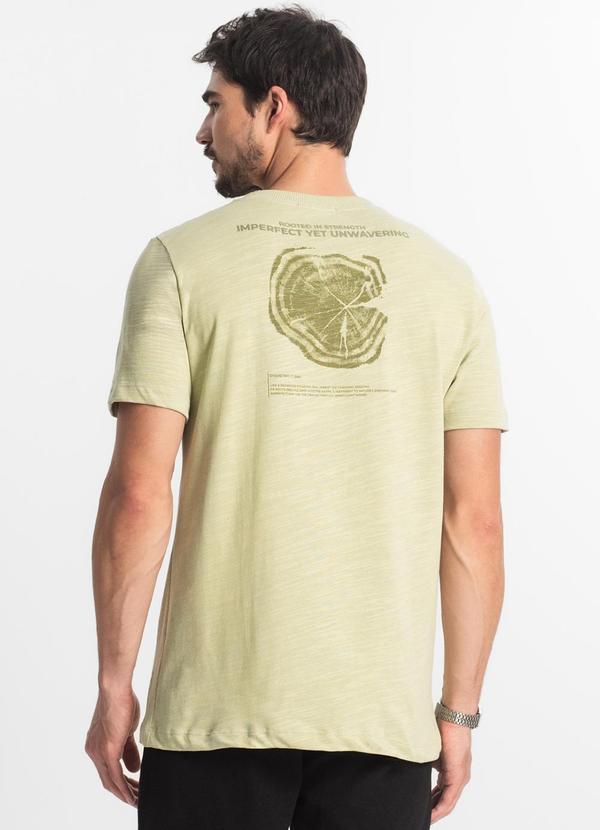 Diametro - Camiseta Masculina Malhão Flamê Verde 2