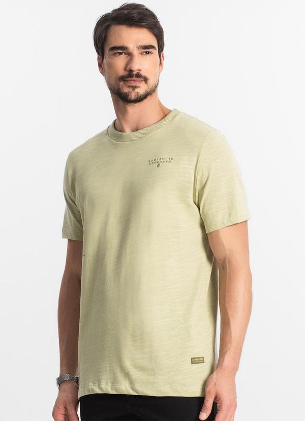 Diametro - Camiseta Masculina Malhão Flamê Verde 4