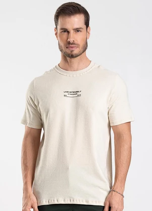 Diametro - Camiseta Masculina Malhão Fruit Bege - DIAMETRO